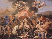 Nicolas Poussin Triumph of Neptune and Amphitrite painting